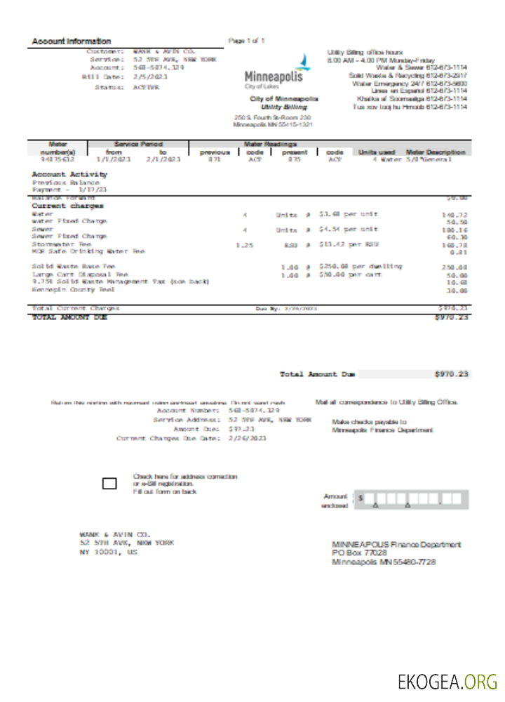 Projet de loi sur les services publics de Minneapolis City of Lakes, SCR